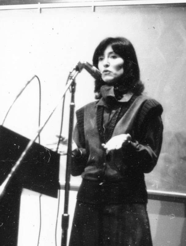 1984 Guest Speaker, Woman