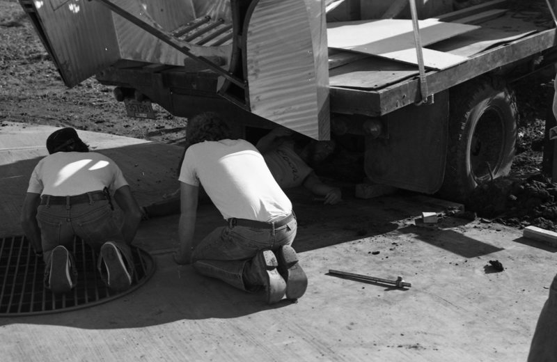 1981 Sculpture, Amphitheater Install 16