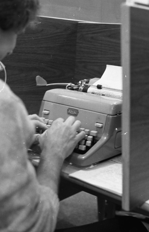 1981 Student, Typing 02