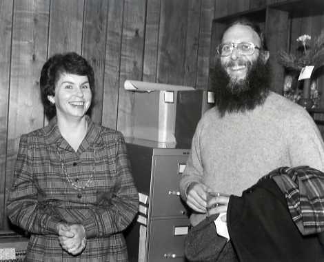 1986 Employees, December Party 01
