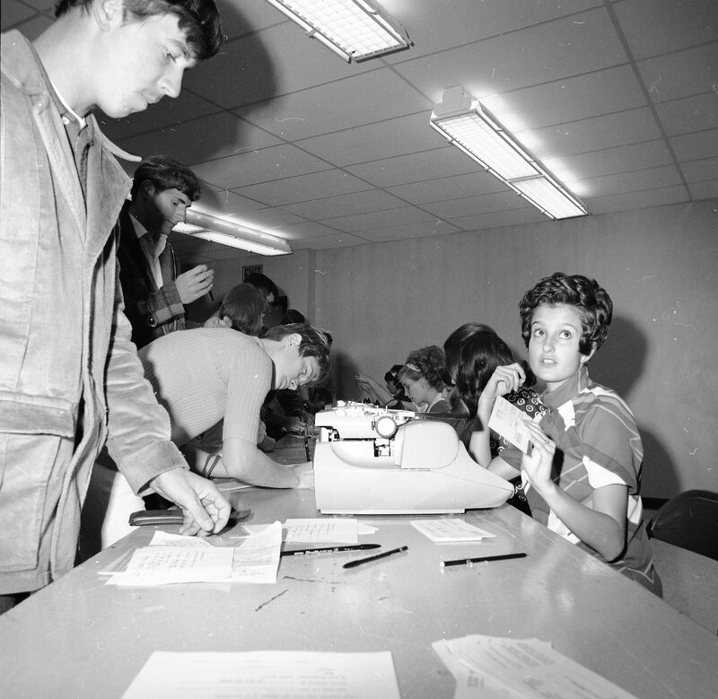 1971 Registration Day, Winter Term 10