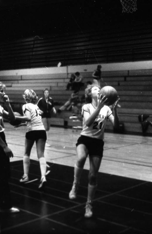 1981 Women's Basketball Action, January Home Game 06
