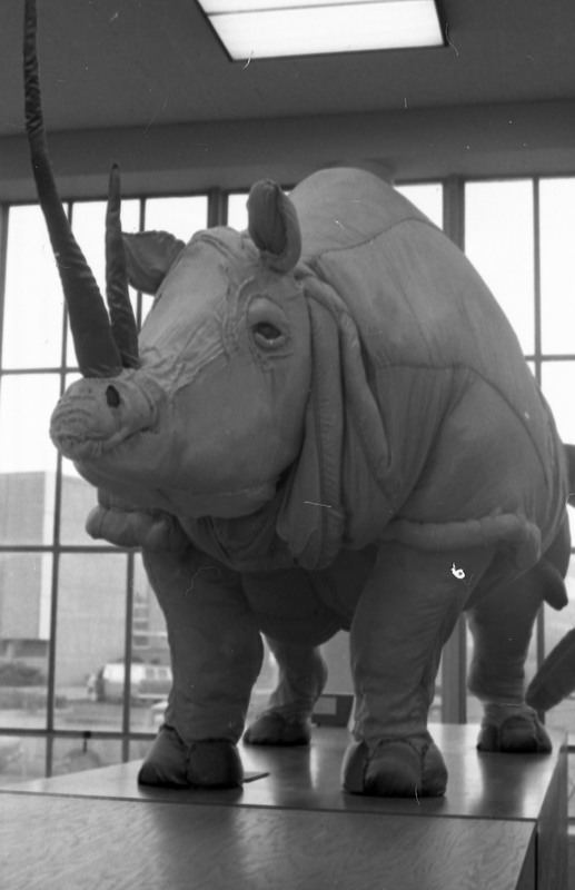 1979 Sculpture, Rhino