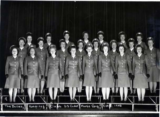 1945 Nursing Class, The Dalles 2-2
