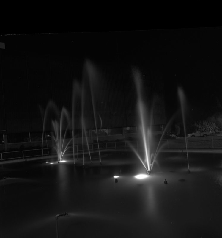 1973 Badgley Hall Fountain