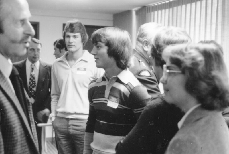 1981 ROTC Reception for Scholarship Winners 07