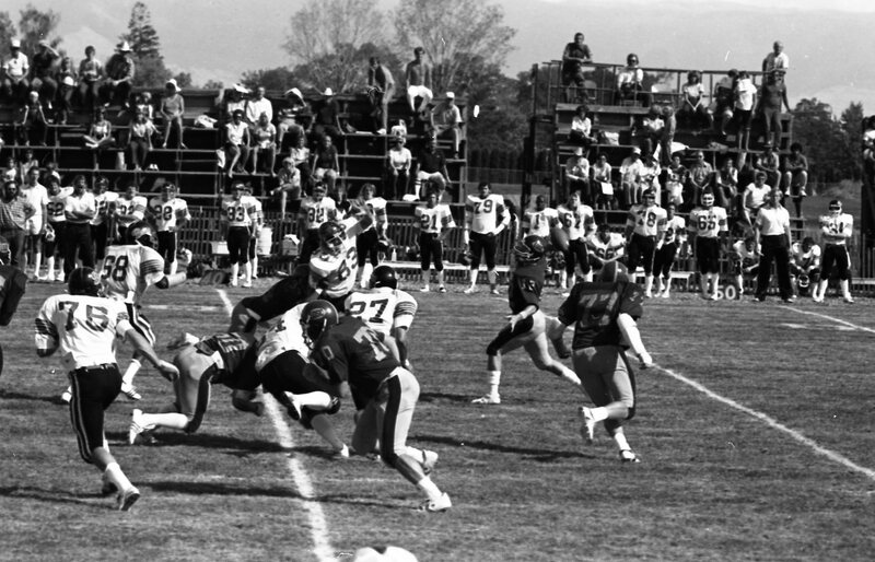 1982 Football, EOSC vs. Whitworth, September 22nd 18