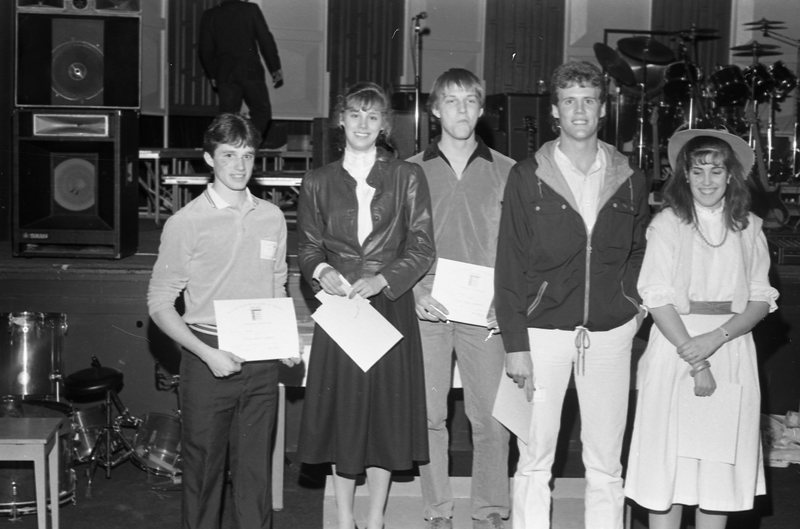1984 Student Awards, Certificates 01