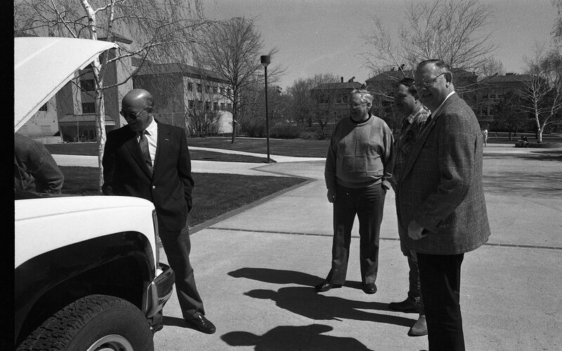 1991 Mobile Laboratory, Ribbon Cutting 06