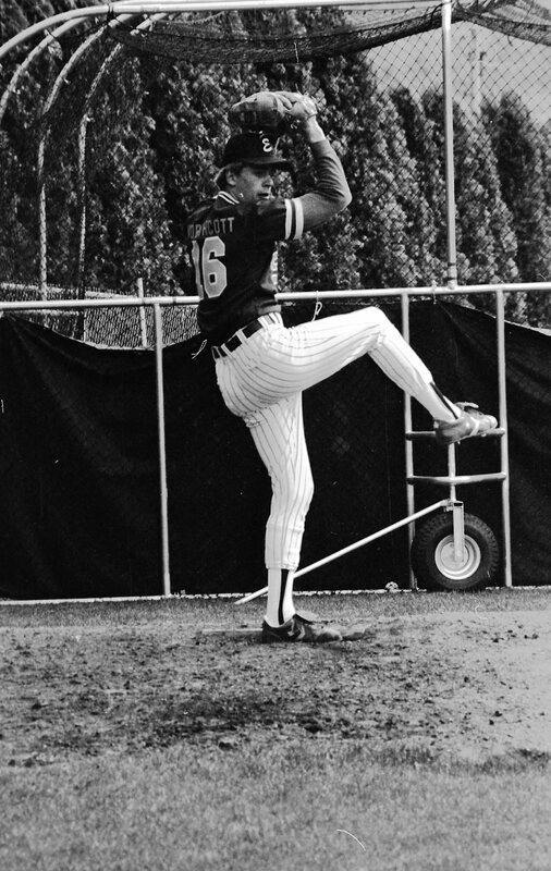 1986 Baseball Player Harold Northcott, Pitcher 04