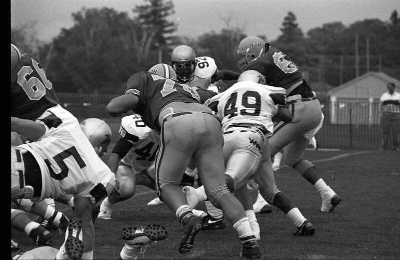 1991 Football Action, Western Washington University at EOSC 17
