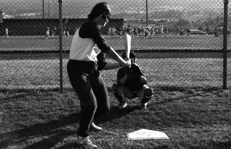 1980 Women's Softball Action 04