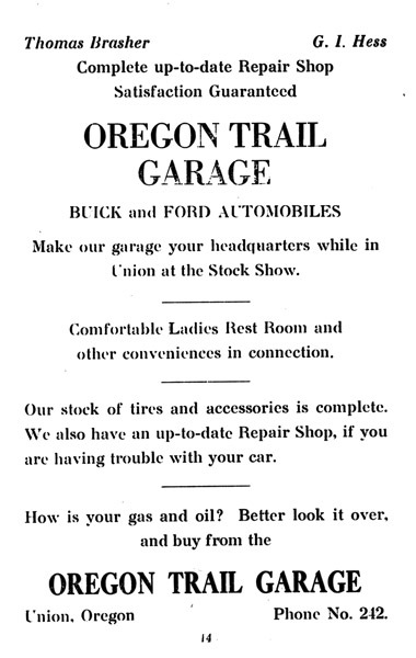 Union Stock Show Ad 10