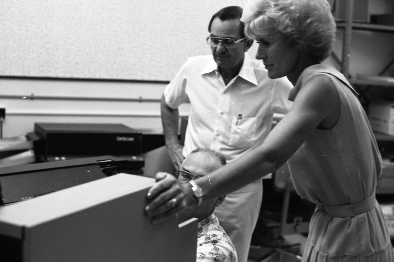 1981 Computer Center, Open House 05