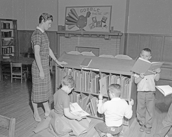 50's Ackerman Elementary Library 10