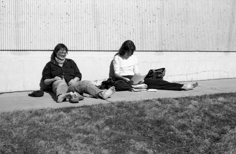1986 Students, Outdoors in March 07