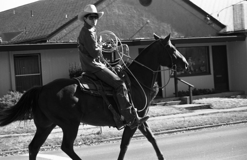 1981 Homecoming Parade, Rodeo Club 04