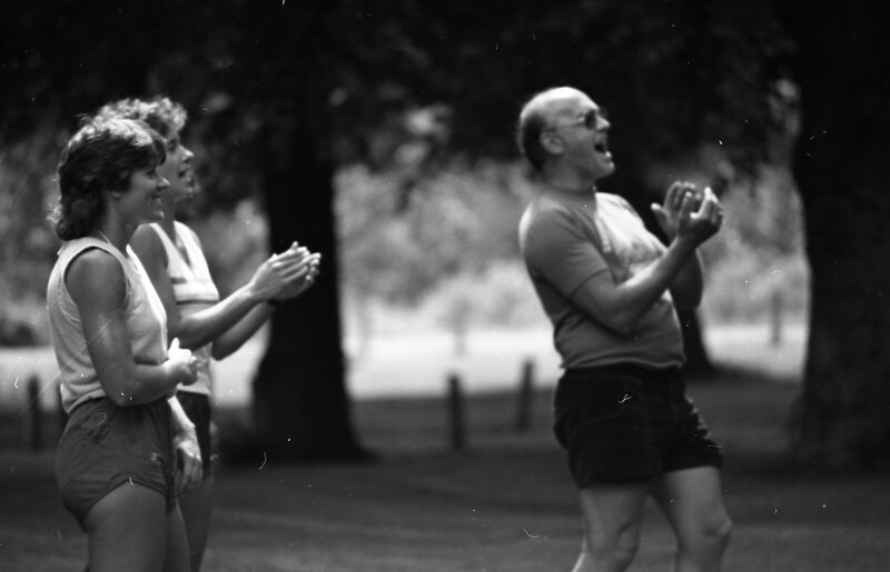 1985 Employees, Picnic at Riverside Park 17