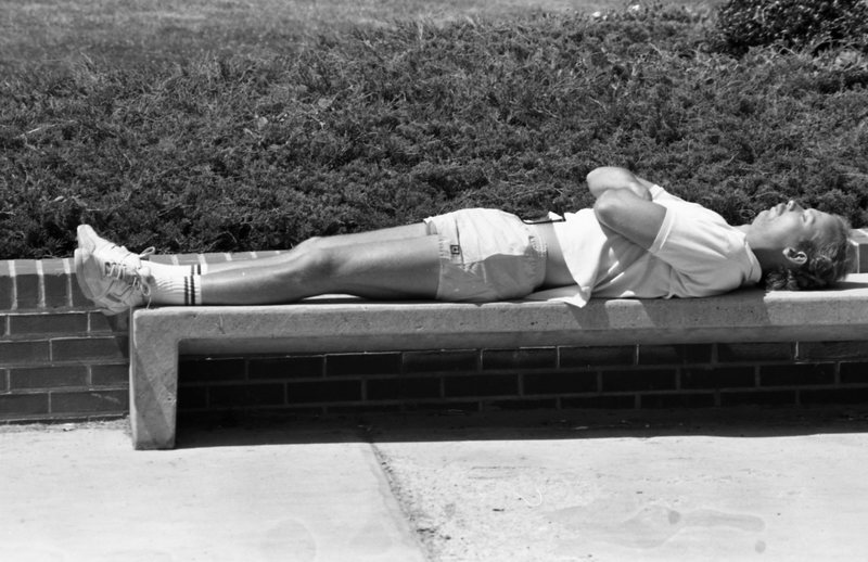 1987 Student, Napping 01