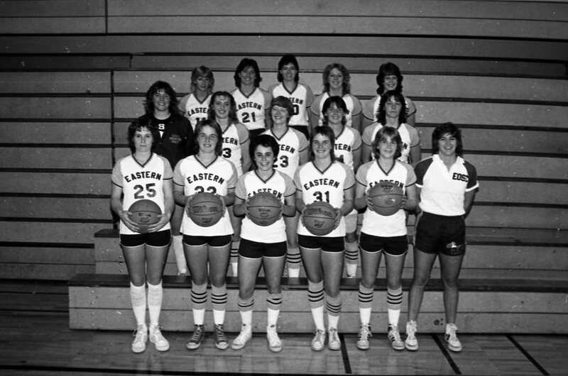 1984 Women's Basketball Team, February 07
