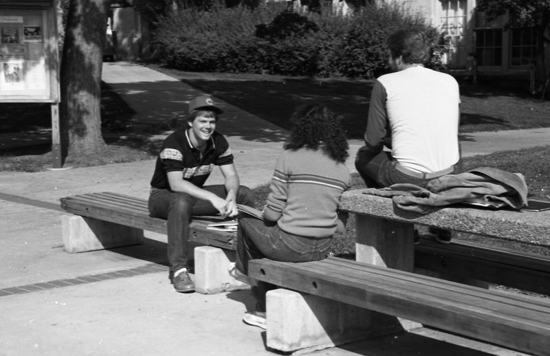 1984 Students, Outdoors, Fall Term 01