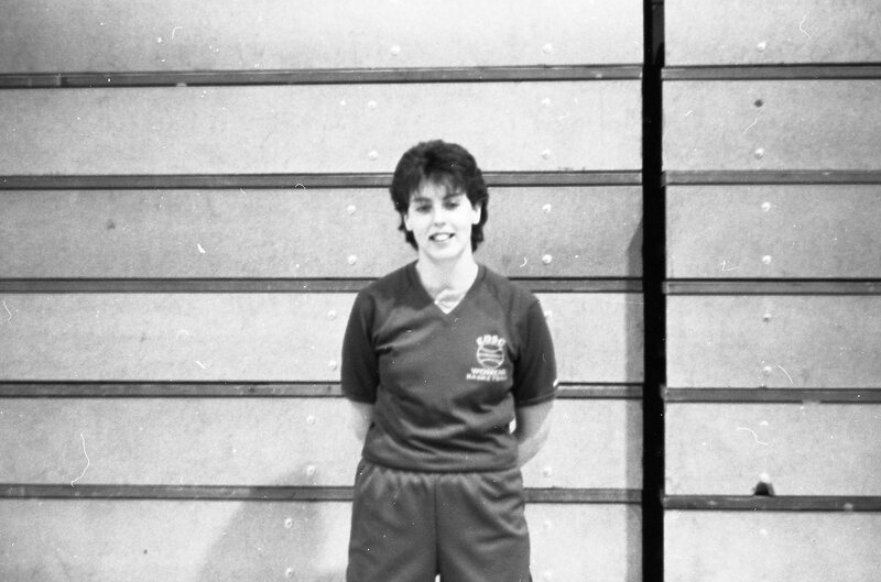 1984 Women's Basketball Players, Fall Portraits 02