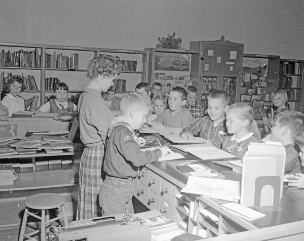 50's Ackerman Elementary Library 11