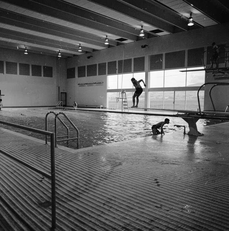 1972 Swimming, Diving Practice 04