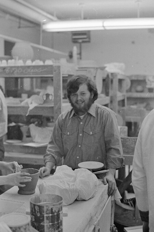1974 Art, Ceramics Class 15