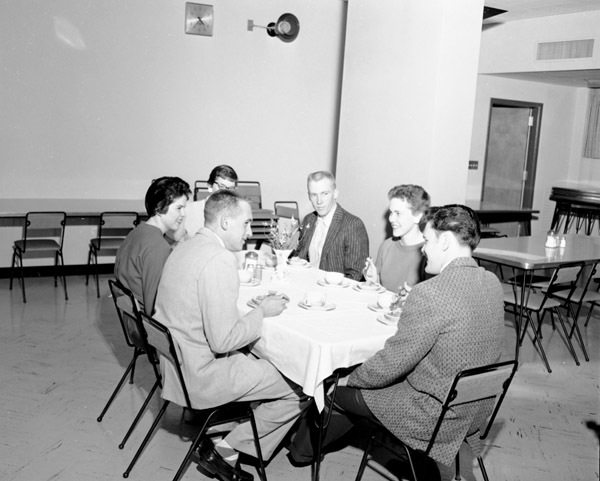 1959 Students, Exchange Dinner 1-2