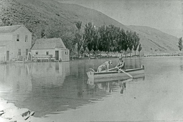 Hot Lake, Rowboat