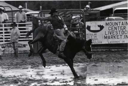 1991 Eastern Rodeo, Bronco Riding 01