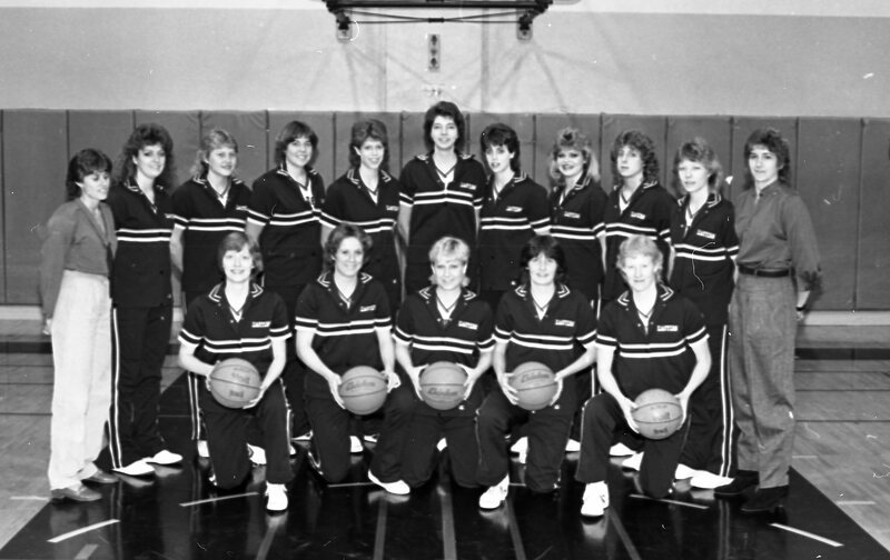 1985 Women's Basketball Team, January 02
