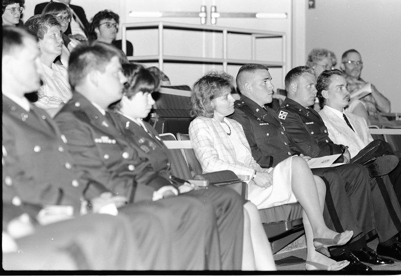 1991 ROTC Ceremony, Audience 03