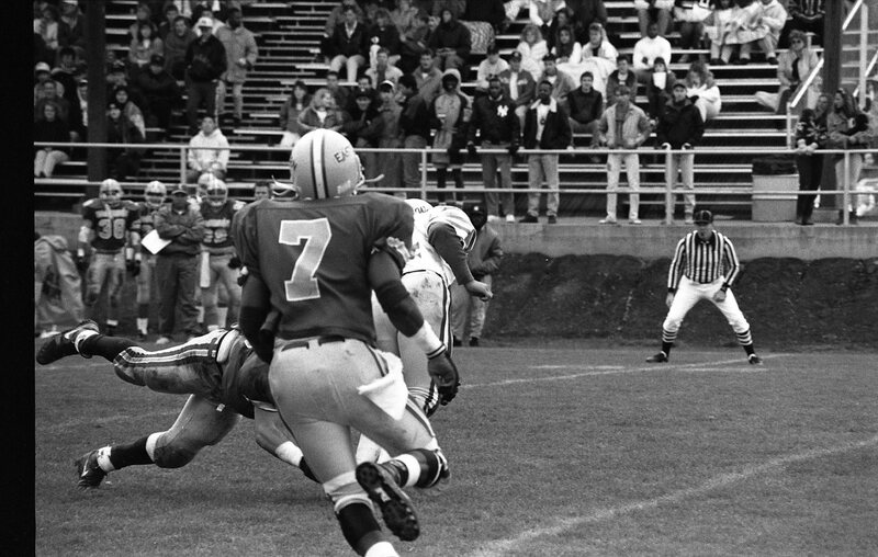 1991 Football Action, Western Oregon University at EOSC 21