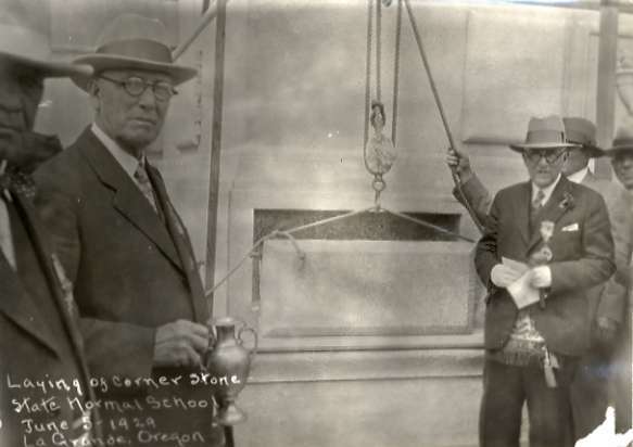 1929 Laying Cornerstone 1