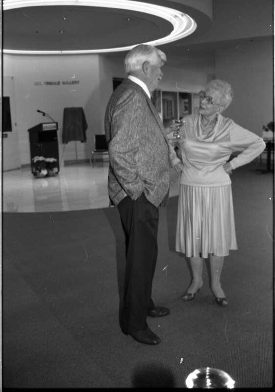 1990 Loso Hall Gallery Reception 13