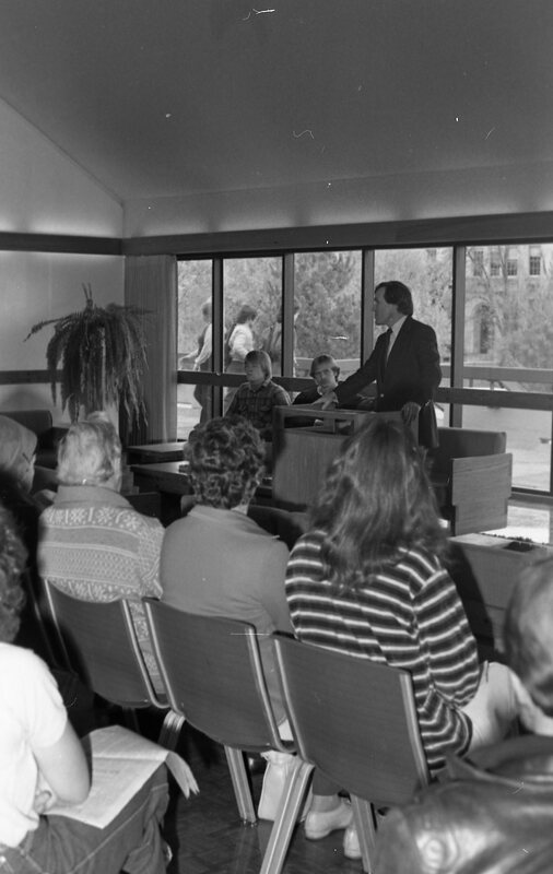 1982 Student Government, Guest Speaker 03
