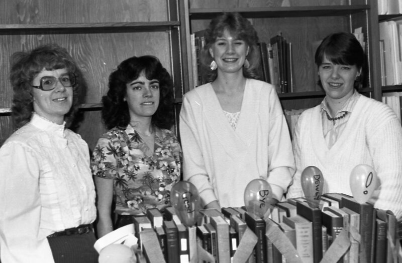 1986 Employees, Walter M. Pierce Library Staff 04