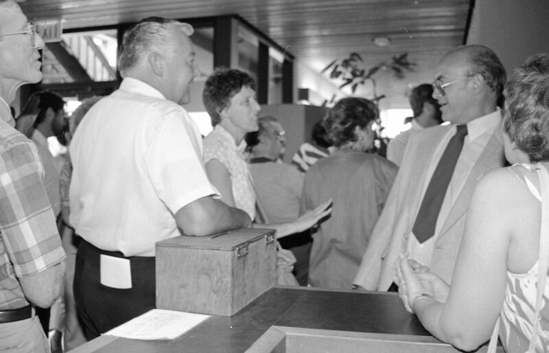 1988 Loso Hall, Groundbreaking Ceremony, Reception 33