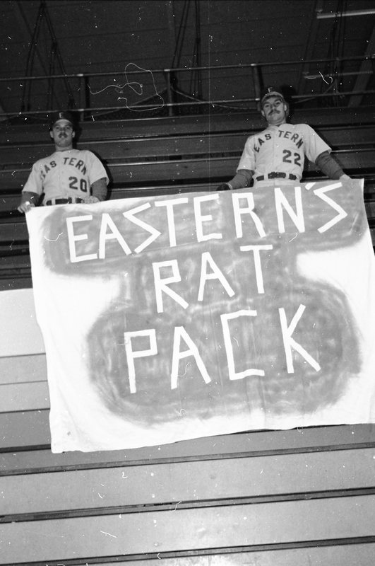 1988 Baseball Banner, "Eastern's Rat Pack" 01