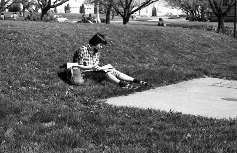 1986 Students, Outdoors in March 11