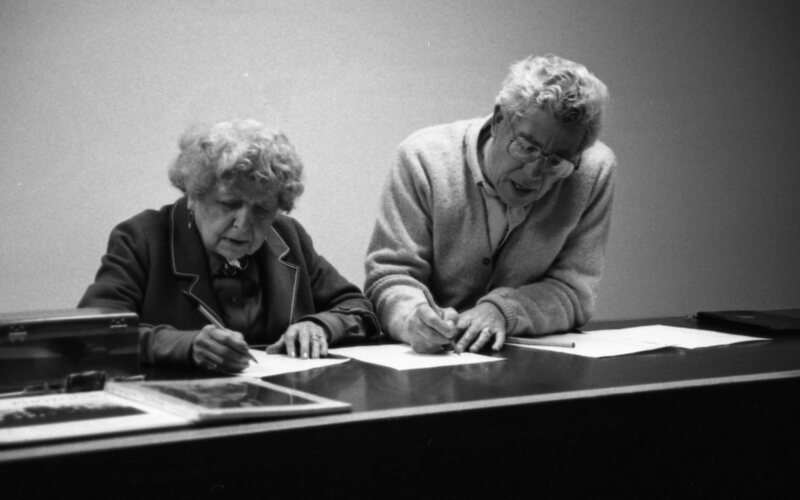 1985 Art Gallery Opening 08