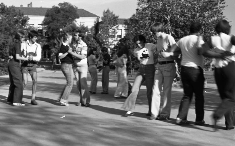 1981 Folk Dancing Practice 17