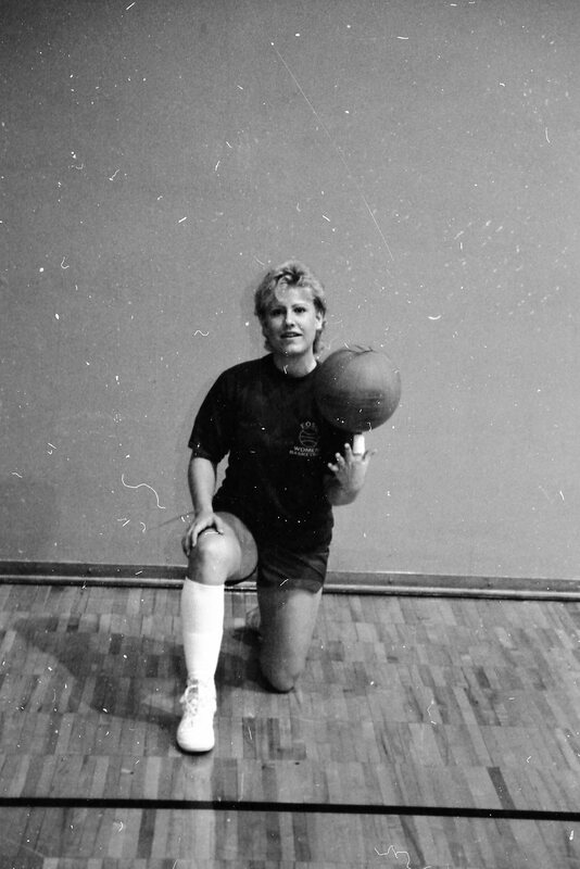 1985 Women's Basketball Players, October Portraits 06