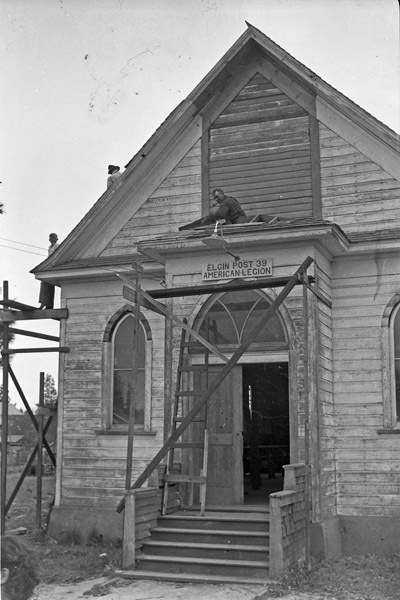 Elgin, American Legion Construction