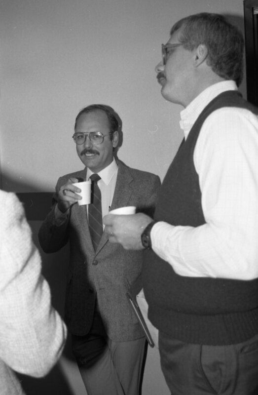 1987 Faculty, September Reception 14