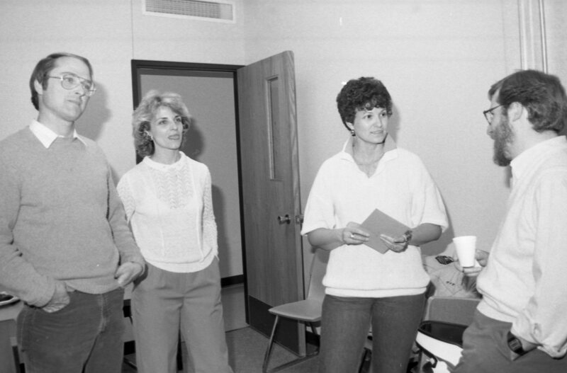 1986 Employee Party, Claudia Jensen Resigns 03