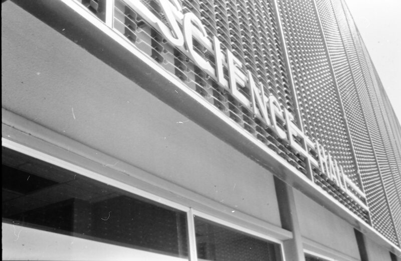 1972 Badgley Hall Sign 02