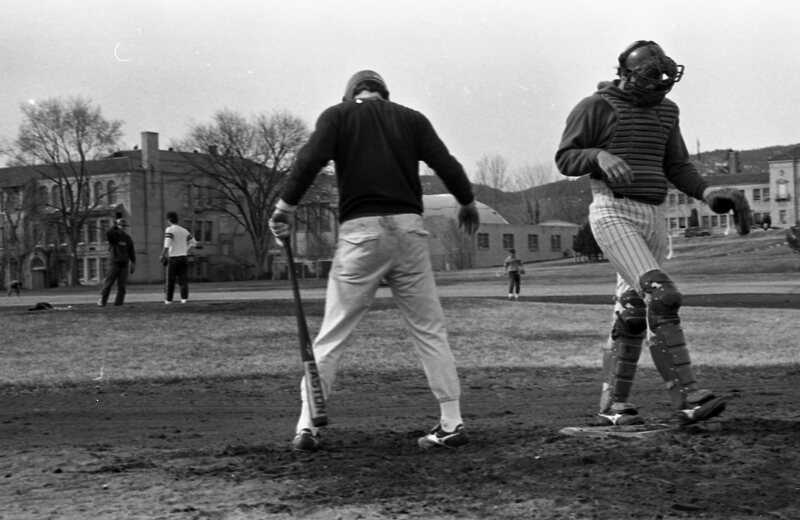 1985 Baseball, April Practice 04